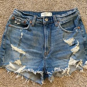 Curve Love High Rise Mom Shorts